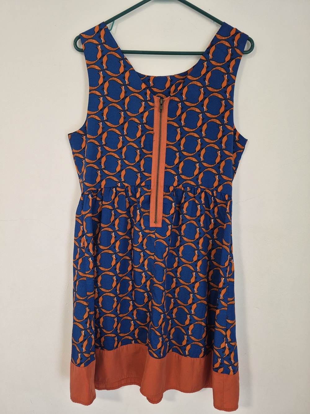 Maison Jules Fox Print Mini Dress - Picture 2 of 4
